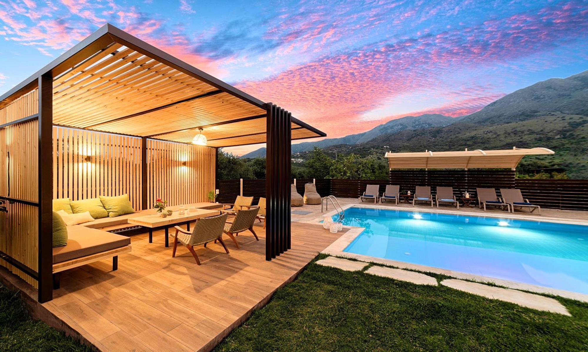 Cretan Sunrise Villa Heated Pool Dhimitrouliana Экстерьер фото